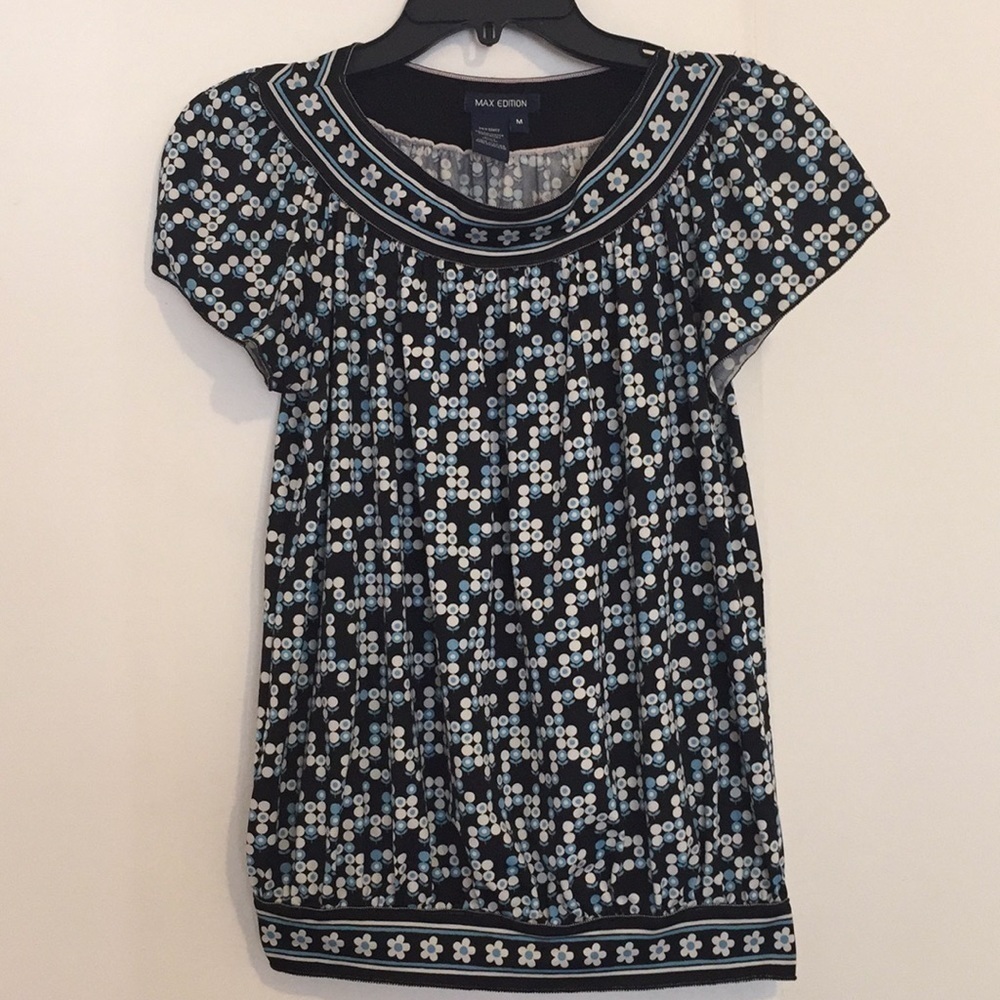Max Edition Floral Print Top